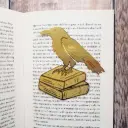 Marque-page Corbeau
