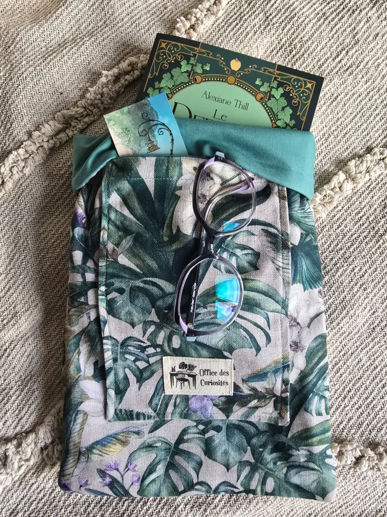 Pochette à livre grand format Tropicale