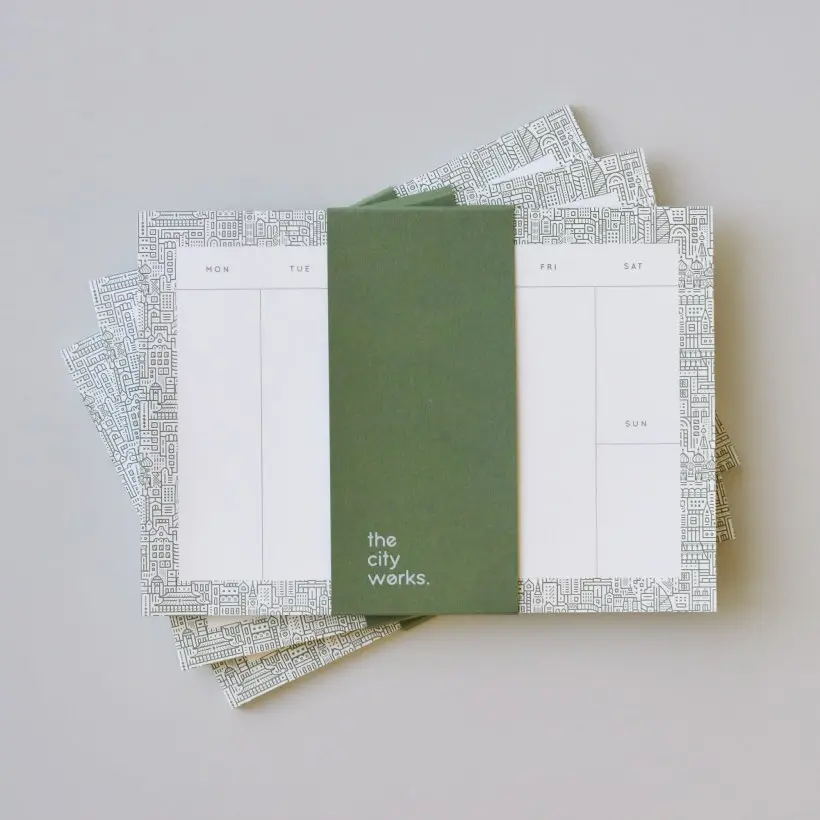 [4.1] Weekly planner "Hello World" - Noir