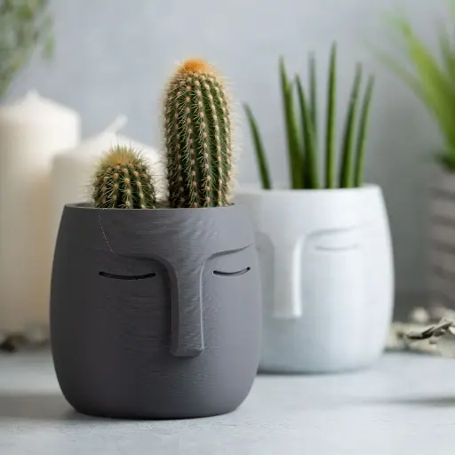 Pot Nordic Face - Plusieurs couleurs