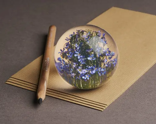 [8.4] Presse-papier "Myosotis"